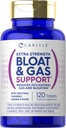 Carlyle Bloat & Gas Support for Men & Women CLAS124; 120 Tablet CLAS124; Extra Strength Pills CLAS124; Doplněk s Enzymy, Turmeric, Ginger & More CLAS124; Non- GMO & Vegetarian Formule