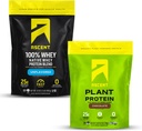 Vzduch Syrovátka + rostlinný protein prášek - bez příchutí 2 LB & Čokoláda 18 Doručování