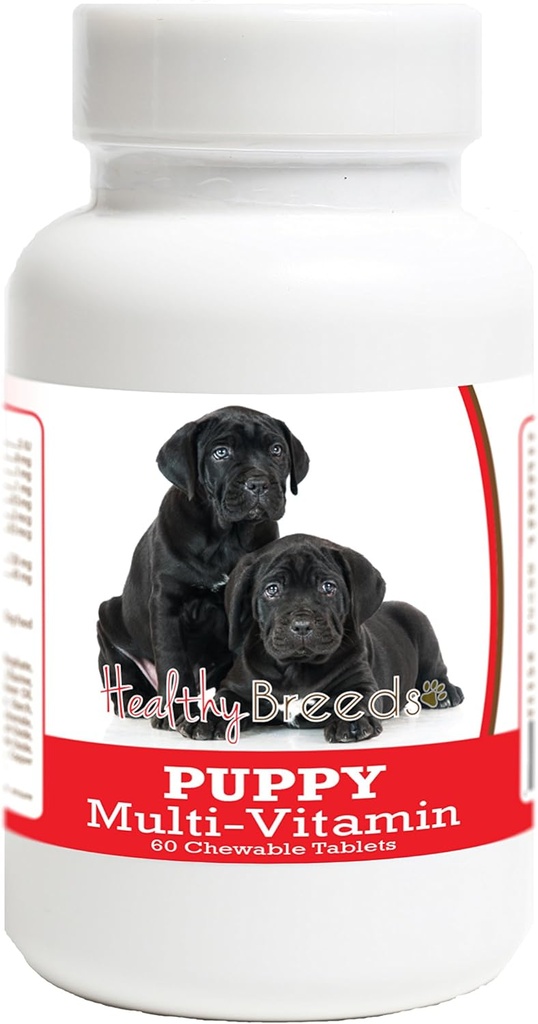 Zdravé plemeno Cane Corso Puppy Dog Multivitamin Tablet 60 Počet