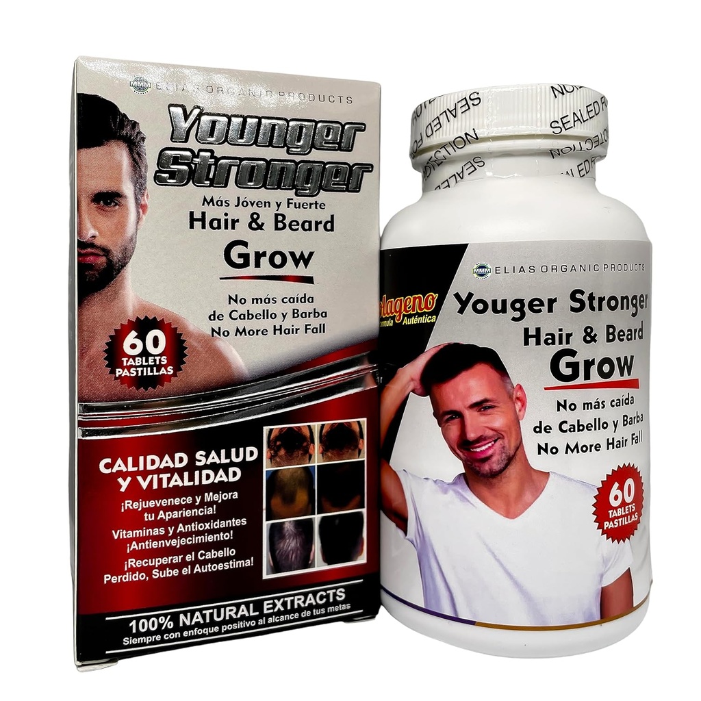 Mladší silnější Har a nosič růst 100% přírodní extracts 60 Tablety