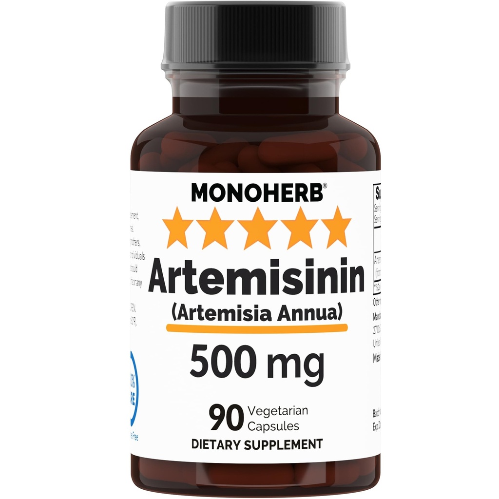 MONOHERB Artemisinin (Artemisia Annua) 500 mg - 90 Veggie Kapsle