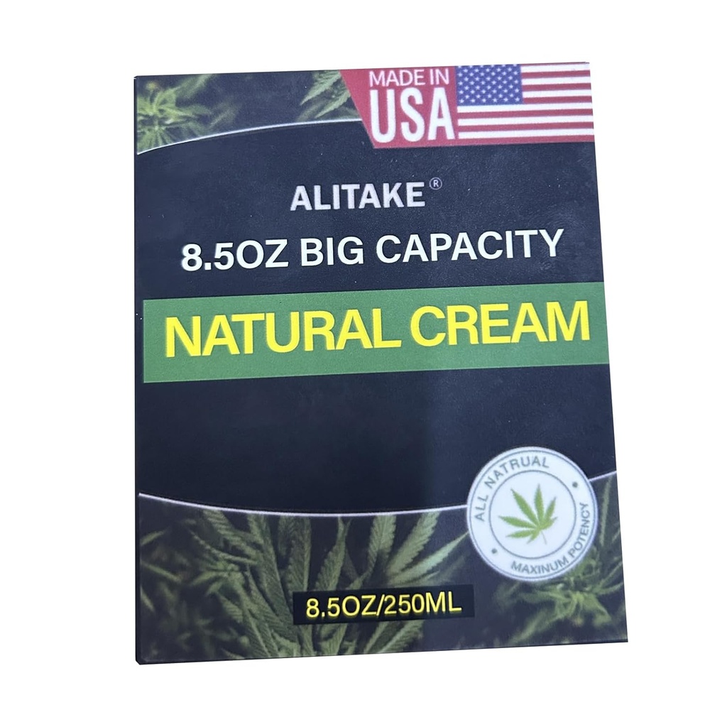 8.5 oz Natural Cream, Velká kapacita - All- Natural Formule - Absorbuje rychle