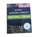 8.5 oz Natural Cream, Velká kapacita - All- Natural Formule - Absorbuje rychle