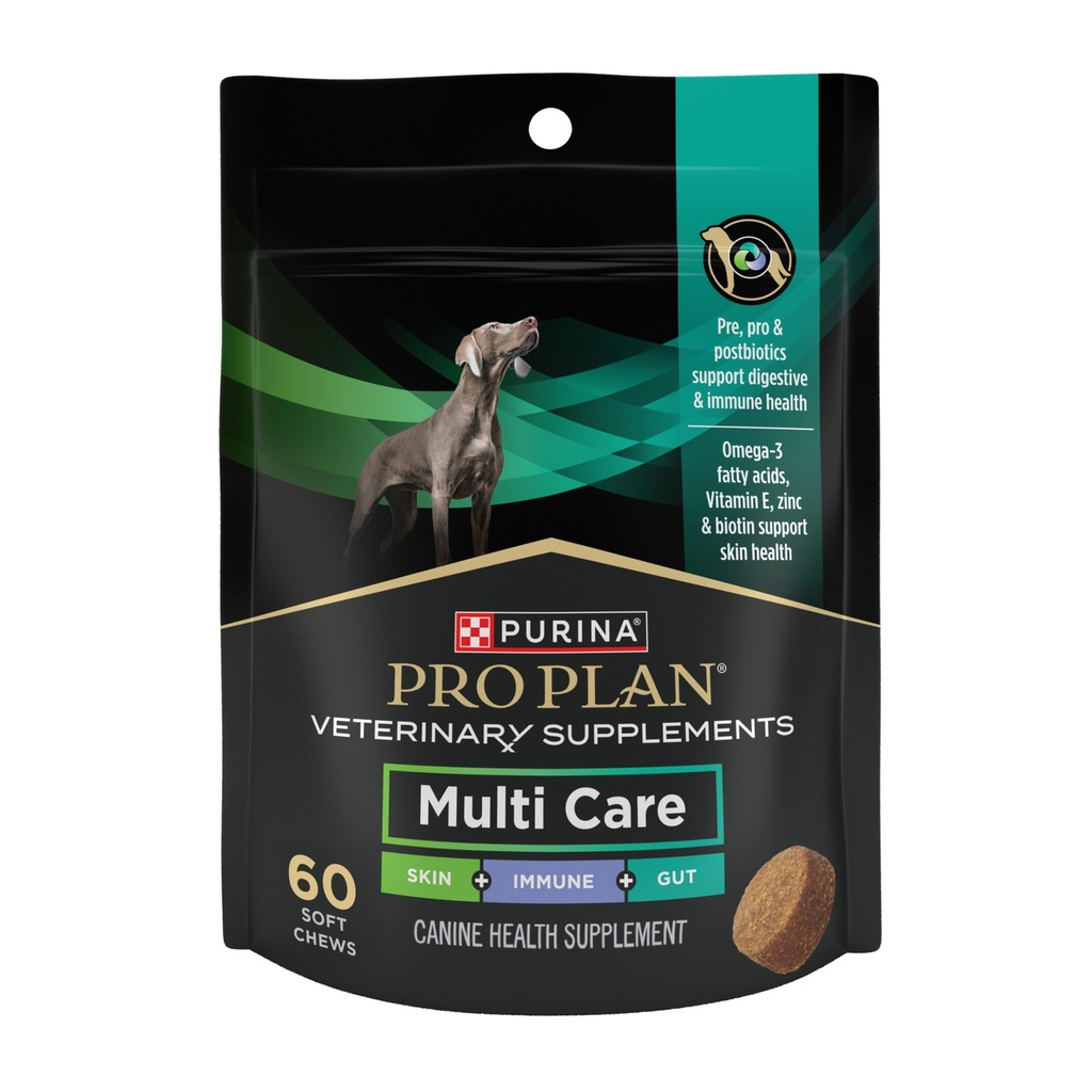 Purina Pro Plan Veterinární doplňky Multi Dog doplňky - 60 ct. Pouch
