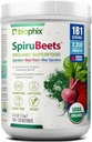 biophix Organic SpiruBeets 2.2 lbs Sprirulina - Beet Root - protein-bohaté živiny-dense Superfood Powder - Bohaté v oxidu dusnatém