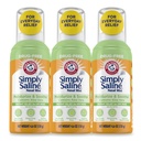 Arm & Hammer Simply Saline Moisturize & Soothe Nasal Mist, Drug- Free Moisturising Saline Nasal Spray for Instant Relief for Dry Nose, 4.6 Oz (130 g), 3 Pack