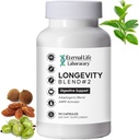 Probiotika pro ženy a muže, Denní Probiotický dodatek Probiotika a Triphala, Green Tea Extract - Anti- Aging Gut Zdravotní Optimizer - Střevní, kolonové a stravitelné zdraví - 90 Kapsle