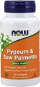 Pygeum & Saw Palmetto Extract, 25 mg / 80 mg, 60 Sgels by Now Foods (Balení po 2)