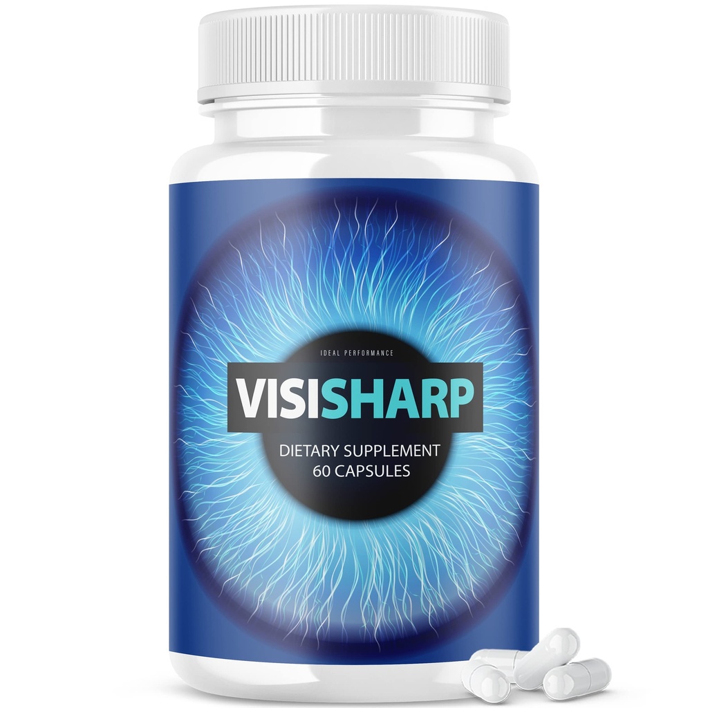 Visisharp Advanced Eye Health Formule pro oční pilulky Visi Sharp dodatek (60 Kapsle)