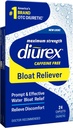Diurex Caffeine-Free Bloat Relief, Maximální síla, Relieve vodní Bloat Discomfort, Až 6 hodin úlevy, 24 Počet