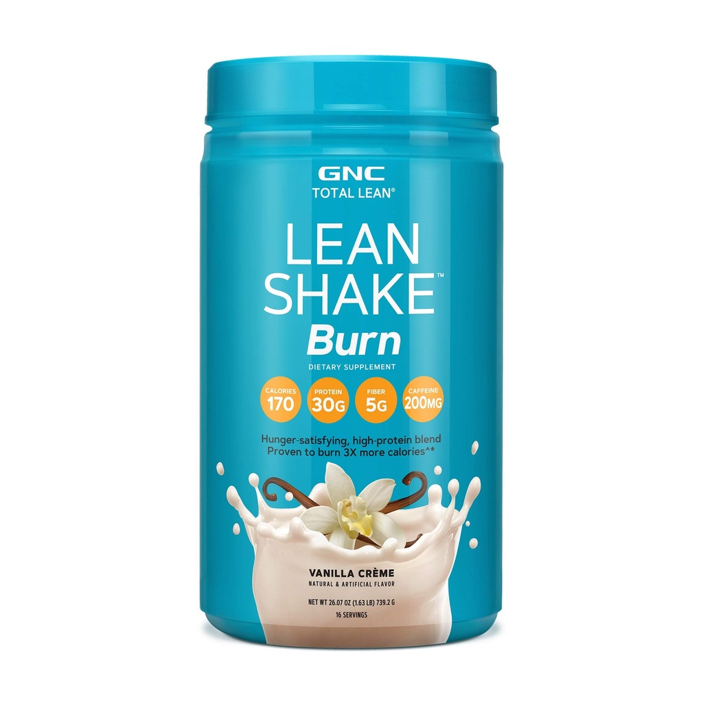 GNC Total Lean Lean Shake Burn - Vanilla Crème (16 Služeb)