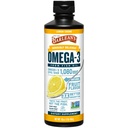 Barlean 's Omega 3 Rybí olej tekutý dodatek pro muže a ženy, Lemon Crème, 1080mg Omega 3 EPA a DHA Fatty Acid, 16 oz