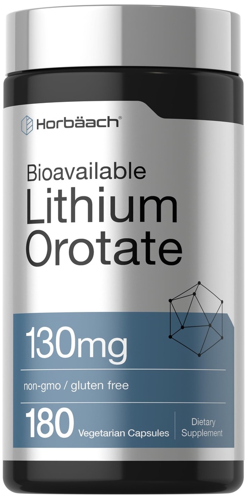 Horbäach Lithium Orotate 130mg Př