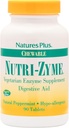 NaturesPlus Nutri Zyme - 90 Žvýkací tablety, mátový flavor - vegetariánský enzym dodatek s Bromelain & Papain, přírodní stravovací pomůcka - Gluten- Free - 45 Služeb