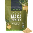 Viva Naturals Organic Maca Powder, Gelatinized, 16 oz (1 LB) - Vegan, USDA Organic, Gluten- Free, Non- GMO peruánské Superfood in Resealable Bag