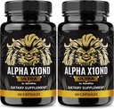 (2 Pack) Alpha X10nd Ultra pro muže, Oficiální mužský vzorec pro udržení Stamina a Peak Performance, All- Natural Blend for Nutrition and Health Supplement Recenze (120 Kapsle)