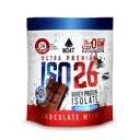 ISO26 Fed syrovátkový protein izolát bez umělých sladidel. Přirozeně slazené s Monk Fruit, 1,6 litru, 24 porcí, čokoládové mléko.