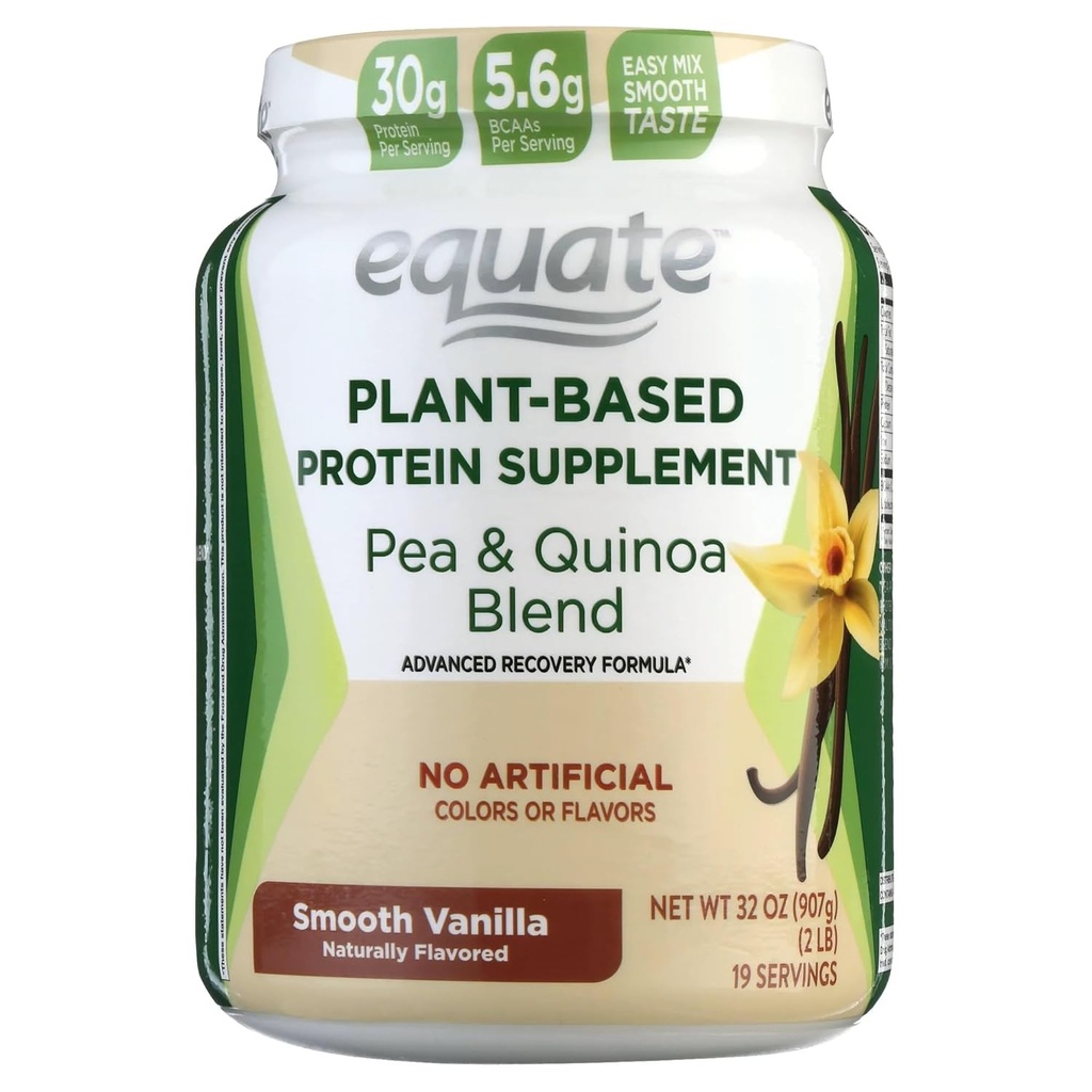 Naisian Rovná Nový Plant- based Protein dodatek, hladká Vanilla 2 Lbs