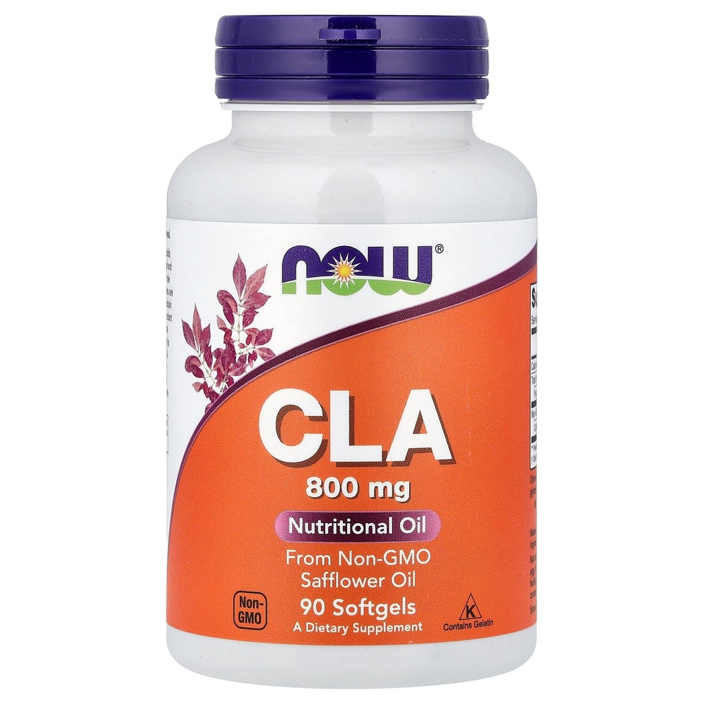 Nyní Potraviny CLA, 800 mg, 90 Softgels