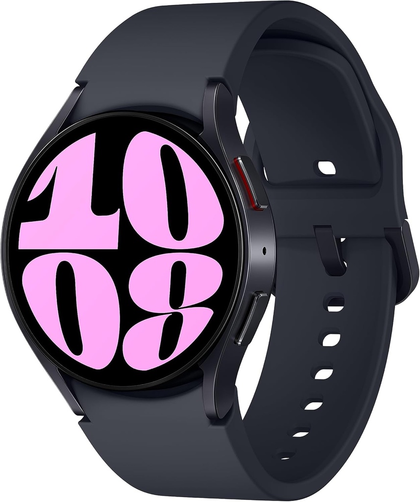 SAMSUNG Galaxy Watch 6 44mm Bluetooth Smartwatch w / Fitness Tracker, Personalised HR zones, Advanced Sleep Coaching, Heart Monitor, BIA Sensor, Největší obrazovka, US Version, Graphite (Obnovený)