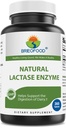 Brieofood Lactase Enzyme Pills - 3000 FCC ALU - 360 tablet - 360 Servingů - Non- GMO, gluten zdarma