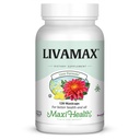 Maxi Health Livamax - Játra Formule - s mléčným bodlákem a kořen pampelišky - 120 Kapsle - Kosher