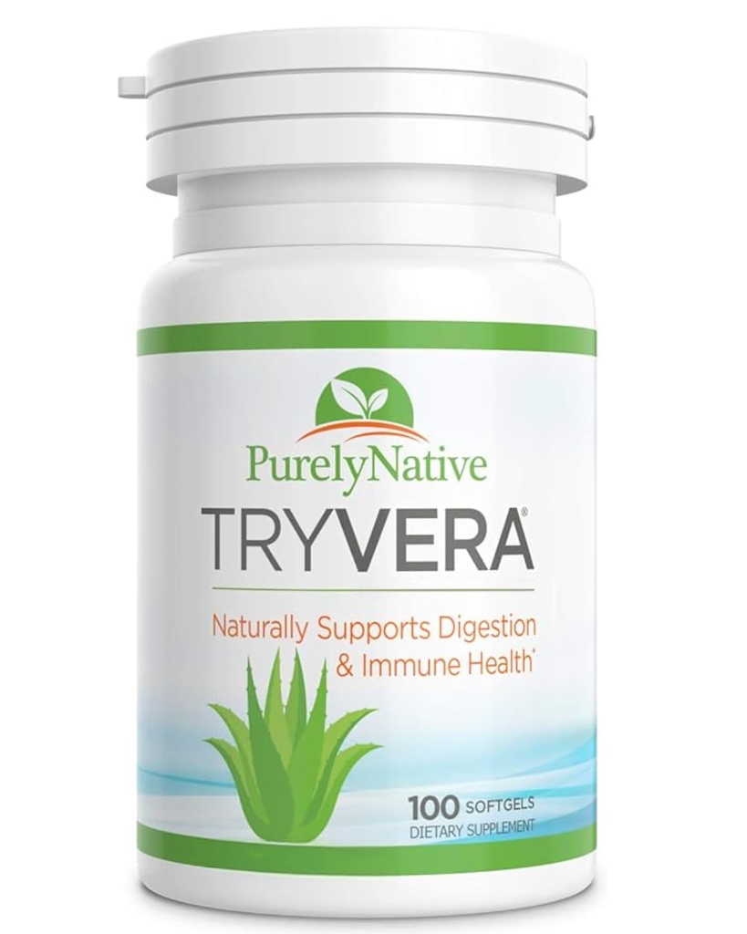 Aloe Vera Gels - Podpory pro intersticiální cystitidu, Leaky Gut, zácpa, podrážděný Bowelův syndrom, Ulcerózní kolitida - 100 Softgels