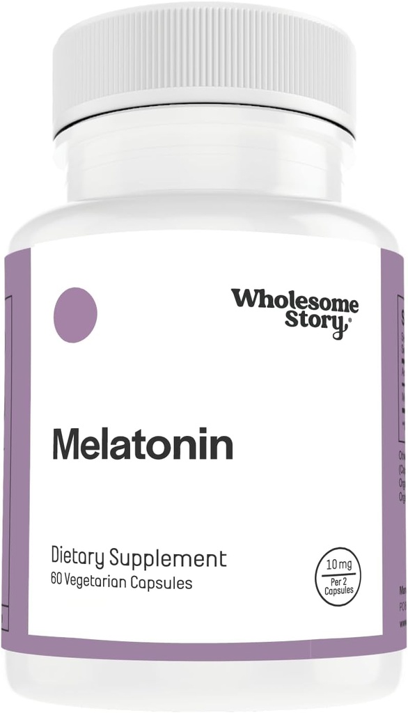 Melatonin 10 mg pro dospělé pacienty s klidným spánkem, relaxací a hormonovou rovnováhou 124; Melatonina para Adultos Adultos 124; Melotin 124; 60 Melatonin 10 mg Kapsle 124; 5mg per Capsule 124; 30 Day Supply