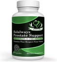 Halalalways Prostate Support Certified Halal Supplement (Saw Palmetto, Plant Sterol Complex, Selen, Pygeum africanum Bark Powder)