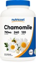 Nutricost Heřmánek 750mg, 240 Vegetariánských kapslí, 120 Servingů - Non- GMO, gluten zdarma