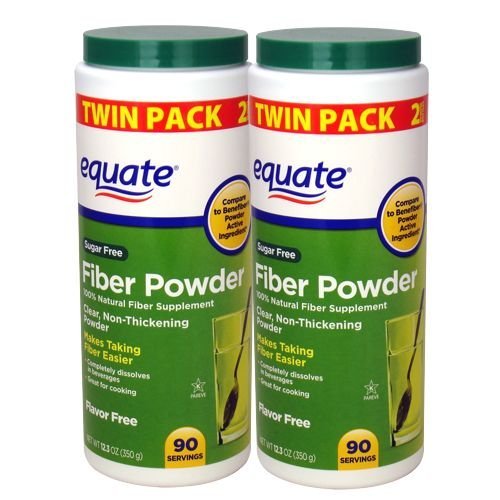 Rovnice Sugar- Free Fiber Powder - 90 Servings, 12.3 oz (2 balení)