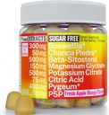 Boswellia Chanca Piedra Pygeum Beta- Sitosterol Gummie s magnesium- glycinátem draselným Citrát P5P 124; Stone Breaker Prostate Ledviny Kámen Kyselina dusičná Flush & Cleanse 124; Prášky Kapsle Dodatek Alt