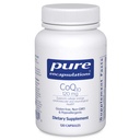 Čisté enkapsulations CoQ10 120 mg - Coenzym Q10 Supplementary for Heart Health, Energy, Antioxidants, Brain & Memory Health - Cellular Health, Cognition & Cardicular Support * - 120 Kapsle