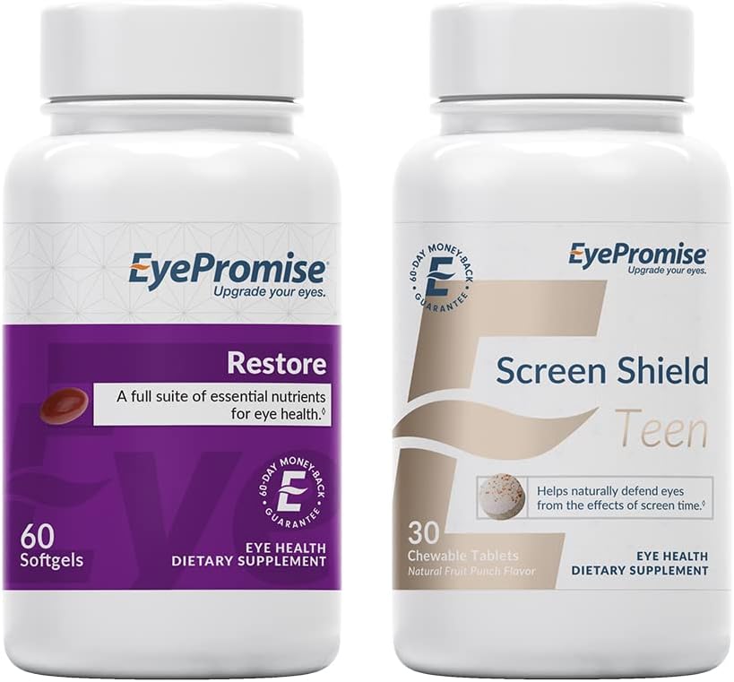 Eyepromise Obnovit Macular Zdraví Dodatek Screen Štítky dospívající žvýkací oční vitamín