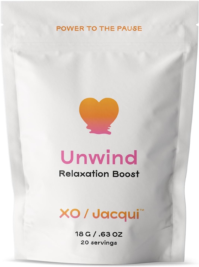 Unwind Boost uklidňující přírodní organické menopauza podpora pro stres pomoc - Add- on Booster Protein Powder - Pomáhá zmírnit menopauzální příznaky - s organickým heřmánek, Levandule & Lemon