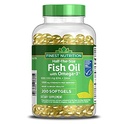 Walgreens (dříve nejjemnější výživa) Half- The- Size Fish Oil 1200 mg Softgels 200.0ea