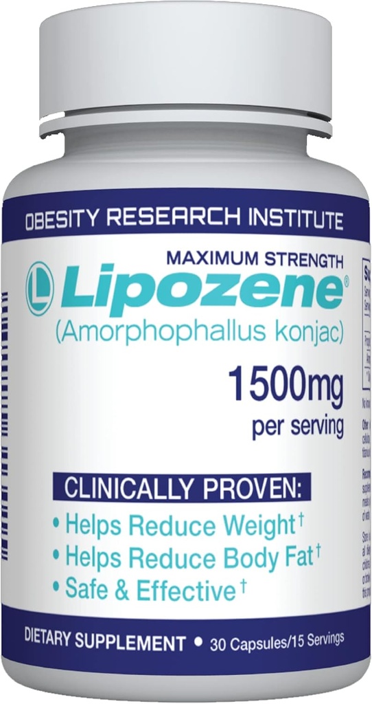 Lipozene ® dietní hubnutí doplňky - 1 lahvička 30 Kapsle -