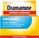 Dramamin Original, Motion Nemoc Relief, 36 Count