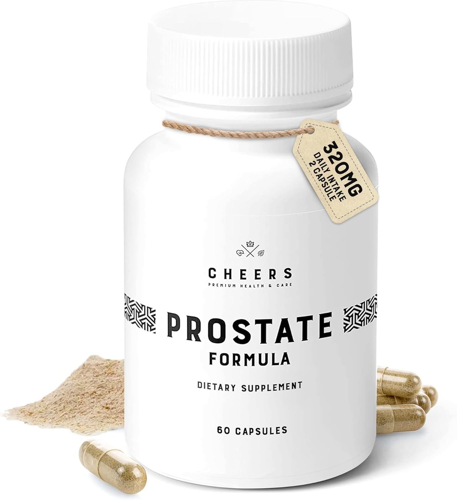 Na zdraví Prostate Formule 124; Dietní dodatek pro muže 124; Beta Sitosterol, Saw Palmetto & ENOSTIM ™ 124; Zinek, Selen & Vitamin B6 STAR 124; Močové a proteinové podpory 124; Non- GMO, čisté označení 124; 60 Veganské kapsle