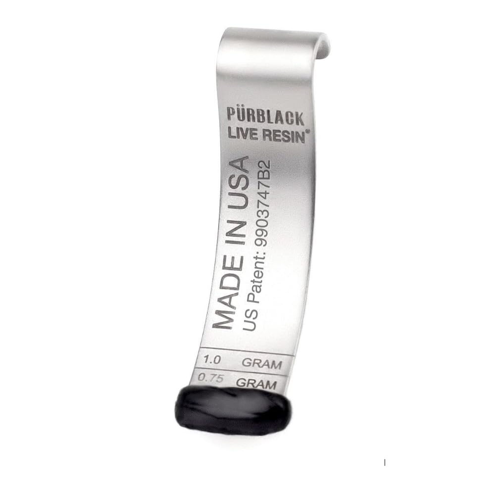 Pürblack ® Pürscale for Shilajit - Patentovaný resinový měřicí nástroj se spoon current 124; Zajišťuje přesné dávkování, Self-Disemination, Time-Saving, Odor Neutralizace current 124; Kraftové pilulky Okamžitě pro okamžitou spotřebu