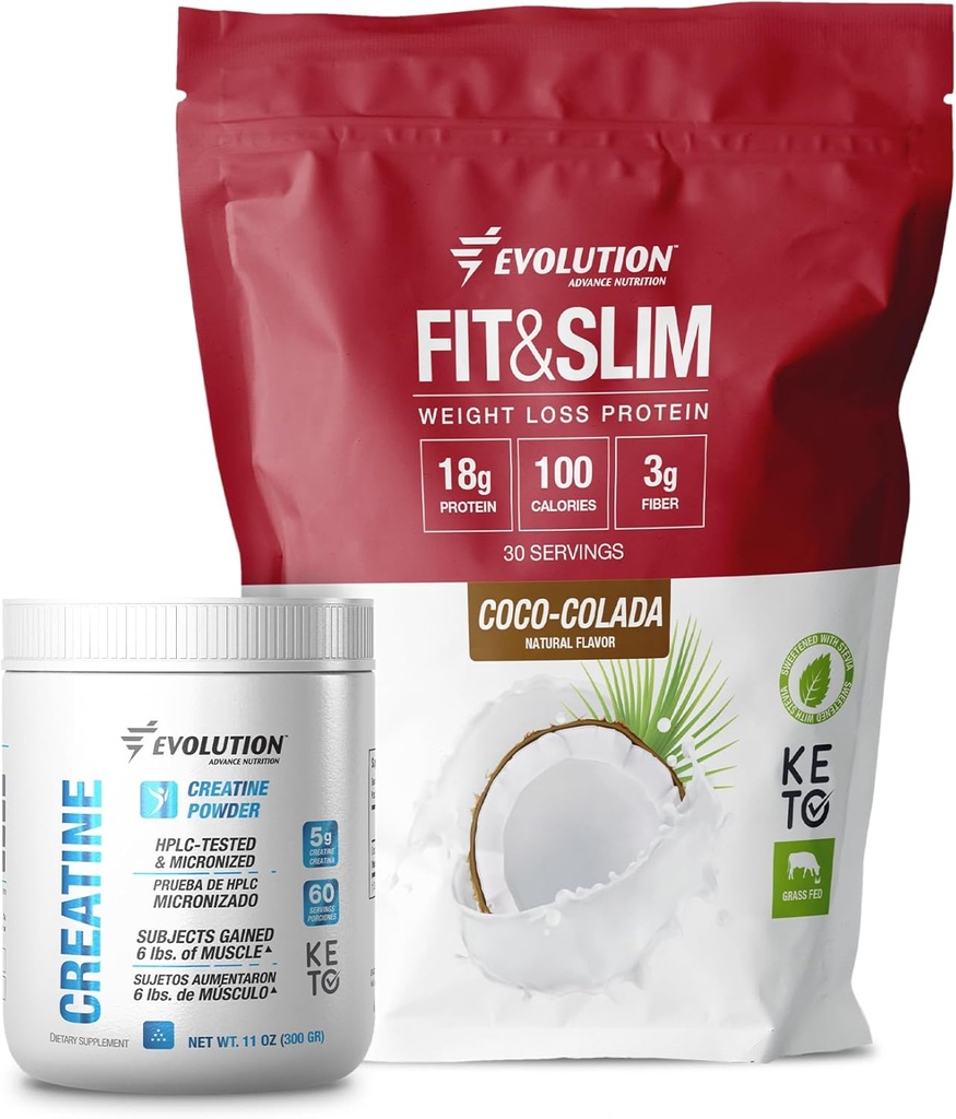 Evoluce Advance Nutrition Fit & Slim Blend + Creatin Monohydrát Prášek