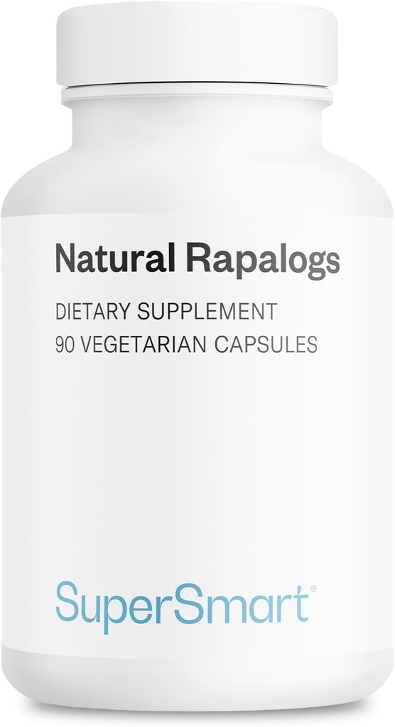 Supersmart - Natural Rapalogs (Advanced Formule) - s EGCg, Fisetin, Transresveratrol, Salicin, Curcumin Phytosome 124; Non- GMO & Gluten Free - 90 Vegetariánské kapsle