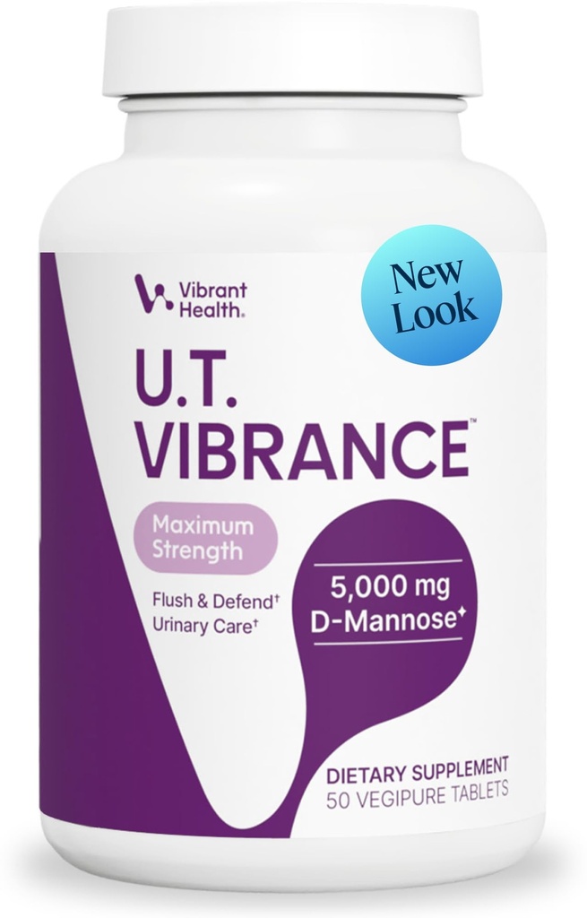 Vibrant Health, U.T. Vivance, Krizová intervence pro močové trakt zdraví, 50 tablet