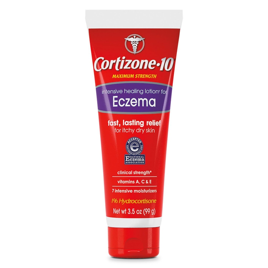 Kortizon 10 Maximální síla intenzivní hojení krém pro ekzém, 1% Hydrokortizon, 3,5 oz.