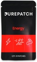 Čistá Patch Energy Patch - Plant- Based Vegan Topical Patch - Caffeine - CoQ10 - Amino Acids - Electrolytes - Non- Ingestible - Water- Resistent - Gentle on Skin - Gluten Free - Made in USA - 6 Patches