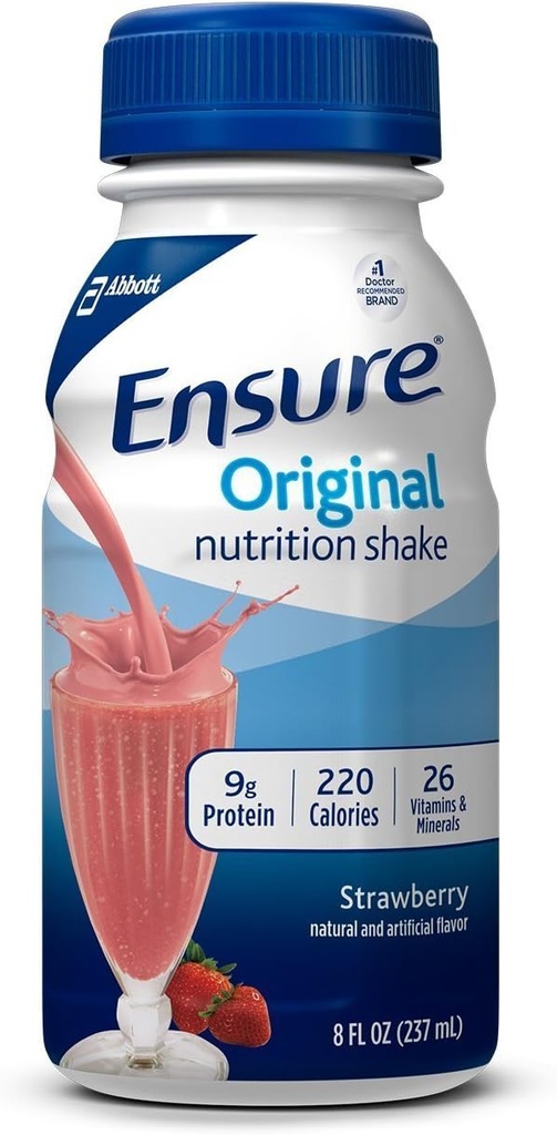 Zajistit původní Nutrition Shake, Jahoda, 8 Ounces, 6 Počet