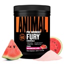 Zvířecí Fury Pre Workout Powder - Meloun, 350mg kofein, BCAA aminokyseliny, 2g Beta Alanine, Citruline & Tyrosin, Energie, Focus, Síla, Vytrvalost, Předcvičení pro muže a ženy, 20 Služeb