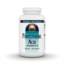 Zdroj Naturals Pantotenová kyselina 500 mg vitamin B-5 dodatek stravy - 200 tablet