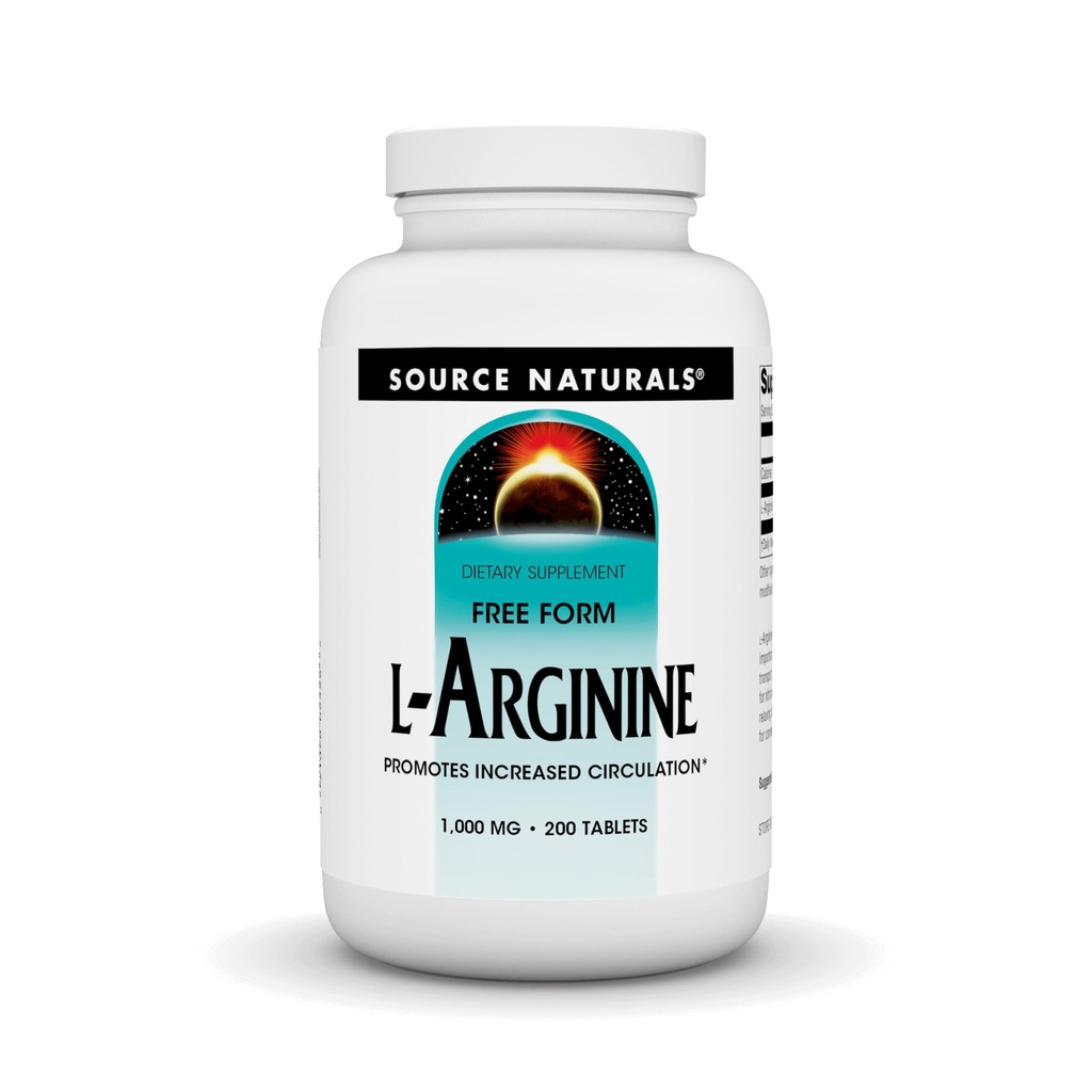 Zdroj Naturals L- Arginine Free Form * - 1000 mg, 200 tablet