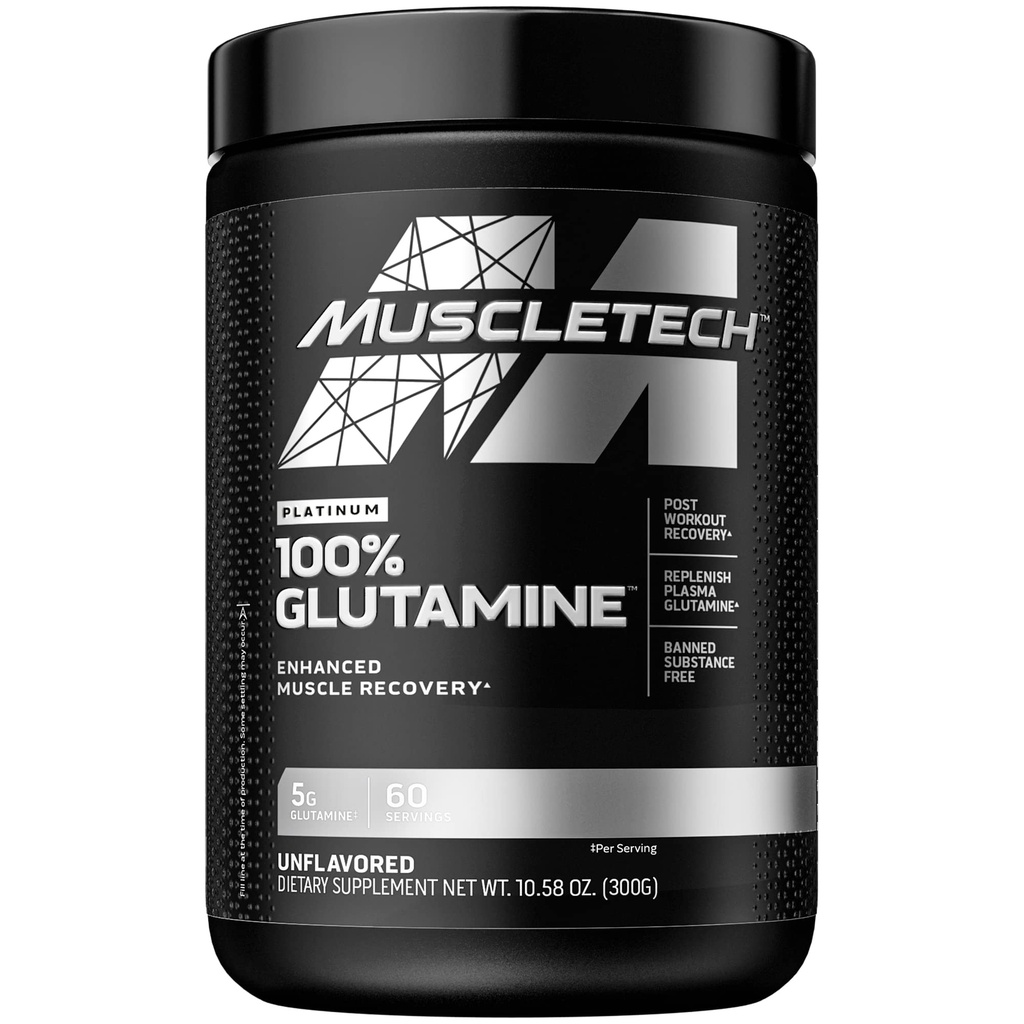 Muskletech syrovátkový protein prášek & glutamin prášek pro budování svalů, sílu a zotavení